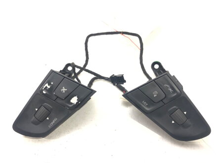 Prepínače volantu multifunkcia Peugeot 508 I (8D_) 2010 - 2018 9666733480