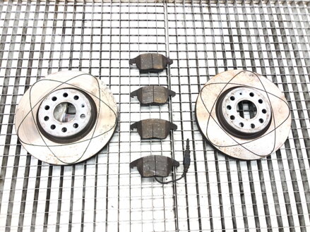 Kotúče brzdové predný platničky / doštičky (BRZDOVÉ) VW Golf VI (5K1) 2008 - 2014 ATE KBA61340