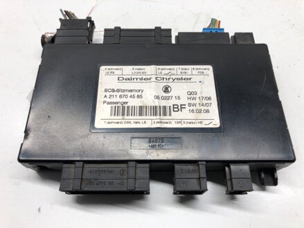 Modul sedadla ľavý Mercedes-benz Class M (W164) 2005 - 2012 A2118704585