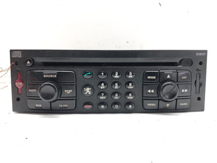 Rádio Peugeot 307 SW (3H) 2002 - 2009 96511850XT