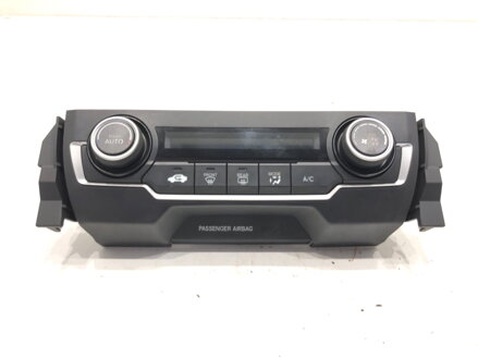 Panel ovládania ventilácie Honda Civic X Coupe 2016 - 2022 79600TBAA120M1