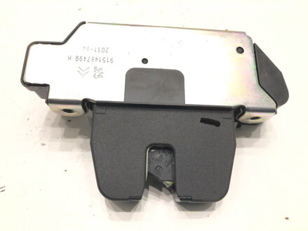 Zámok veka batožinového priestoru zadný Peugeot 208 I (CA_, CC_) 2012 - 2022 9151487499