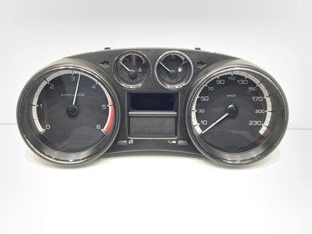 Tachometer budíky Peugeot 308 SW I (4E_, 4H_) 2007 - 2014 9674936280
