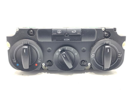 Panel ovládania ventilácie VW Passat B6 (3C2) 2005 - 2010