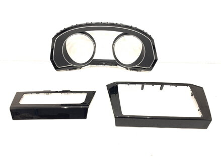 Lišty dekor S palubnej dosky / kokpitu VW Passat B8 Variant (3G5, CB5) 2014 - 2022 3G8858069B 3G8863041