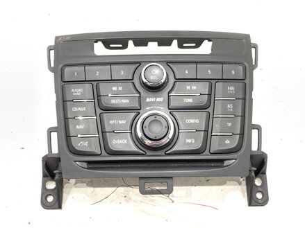 Panel ovládania navigácie Opel Zafira Tourer C (P12) 2011 - 2022 20875737