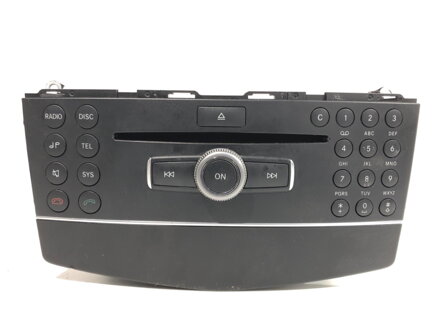 Rádio Mercedes-benz Class C (W204) 2007 - 2015 A2049008605