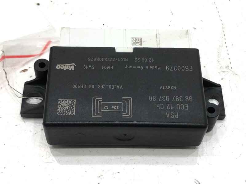 MODUL PDC CITROEN C4 III (BA_, BB_, BC_) 2020 - 2022 9838793780 MODUL PDC CITROEN C4 III (BA_, BB_, BC_) 2020 - 2022 9838793780