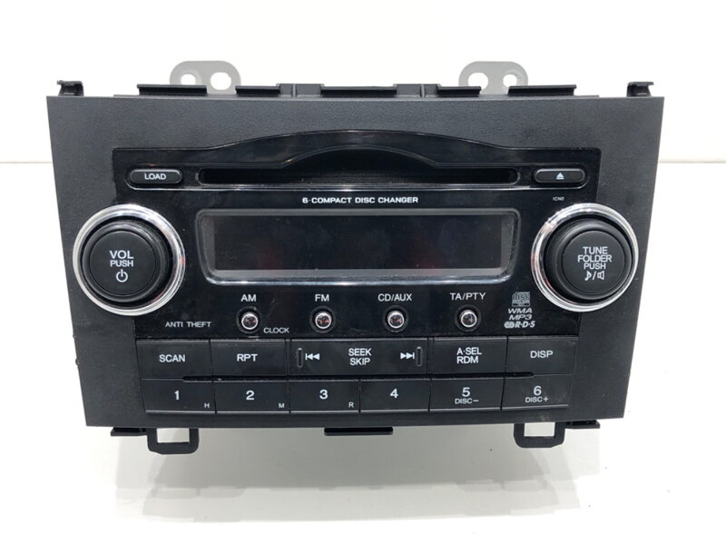 RÁDIO HONDA CR-V III (RE_) 2006 - 2022 39100-SWA-G203 RÁDIO HONDA CR-V III (RE_) 2006 - 2022 39100-SWA-G203