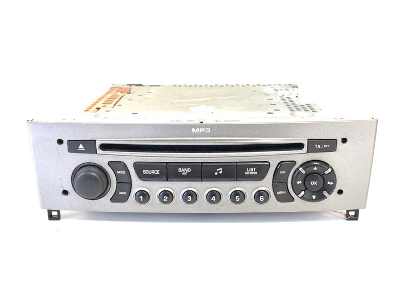 RÁDIO PEUGEOT 308 I (4A_, 4C_) 2007 - 2016 96647511XH RÁDIO PEUGEOT 308 I (4A_, 4C_) 2007 - 2016 96647511XH