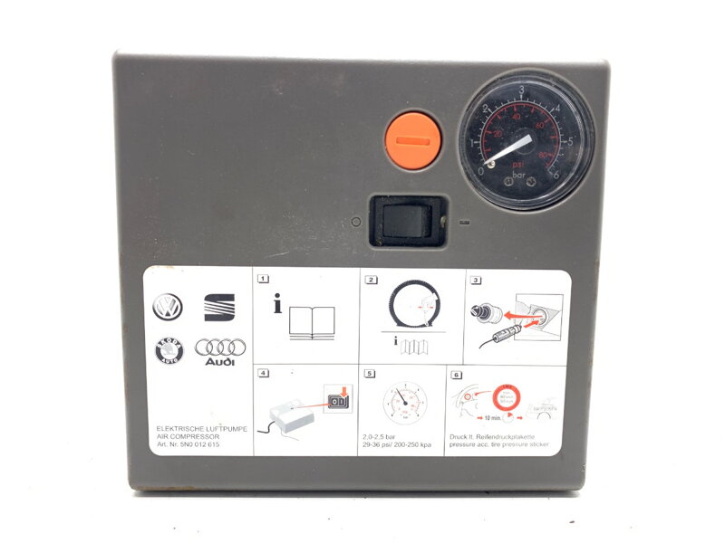 KOMPRESOR PUMPA / ČERPADLO DO KOLIES SEAT LEON (5F1) 2012 - 2022 5N0012615