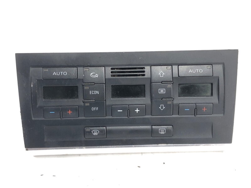 PANEL OVLÁDANIA VENTILÁCIE AUDI A4 B6 (8E2) 2000 - 2005 8E0820043AA