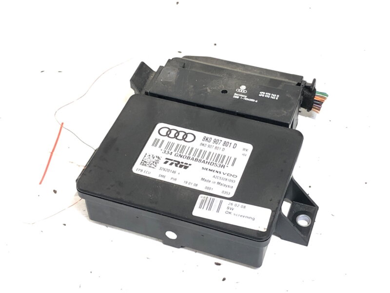 MODUL RUČNEJ BRZDY AUDI A4 B8 (8K2) 2007 - 2015 8K0907801D MODUL RUČNEJ BRZDY AUDI A4 B8 (8K2) 2007 - 2015 8K0907801D