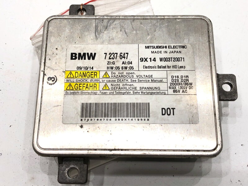 RIADIACA JEDNOTKA XENÓN BMW 7 (F01, F02, F03, F04) 2008 - 2015 7237647