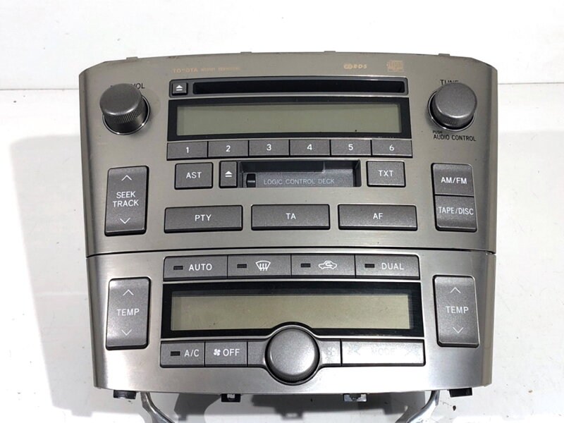 RÁDIO TOYOTA AVENSIS SEDAN (_T25_) 2003 - 2008 86120-05080 RÁDIO TOYOTA AVENSIS SEDAN (_T25_) 2003 - 2008 86120-05080