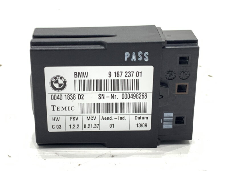 MODUL SEDADLA BMW 3 COUPE (E92) 2005 - 2013 9167237 MODUL SEDADLA BMW 3 COUPE (E92) 2005 - 2013 9167237