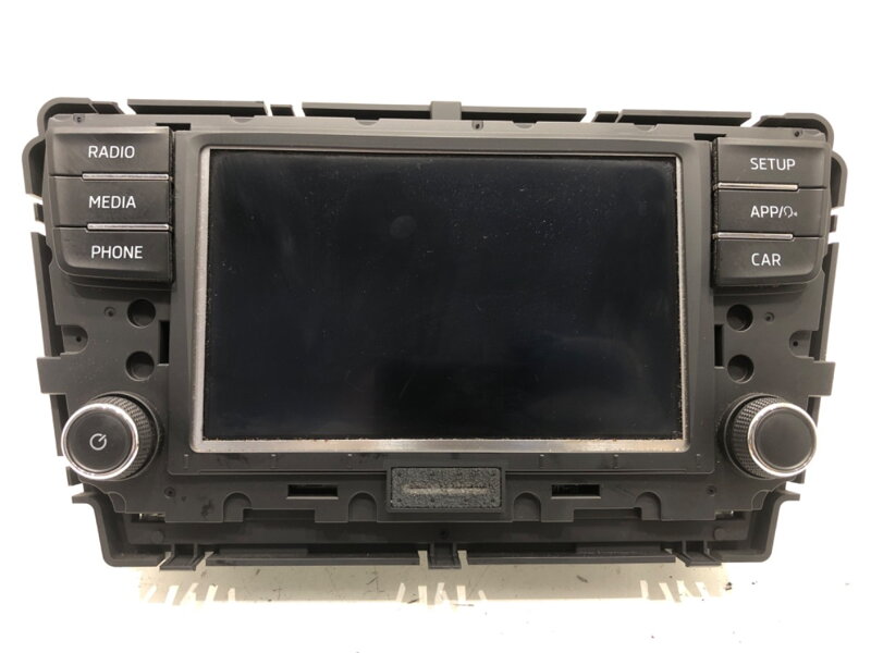 RÁDIO SKODA RAPID (NH3, NK3, NK6) 2012 - 2022 5JA035871C