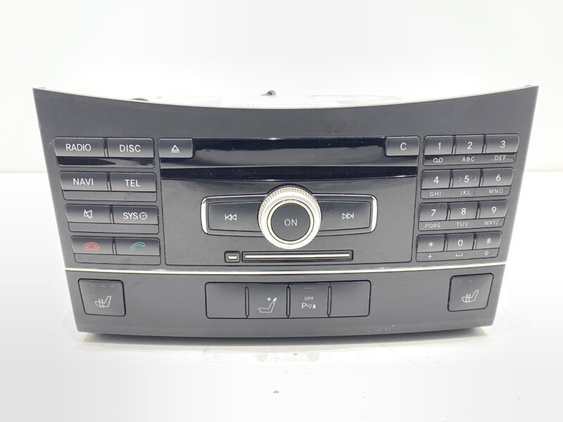 RÁDIO MERCEDES-BENZ CLASS E (W212) 2009 - 2016 2129068700 RÁDIO MERCEDES-BENZ CLASS E (W212) 2009 - 2016 2129068700