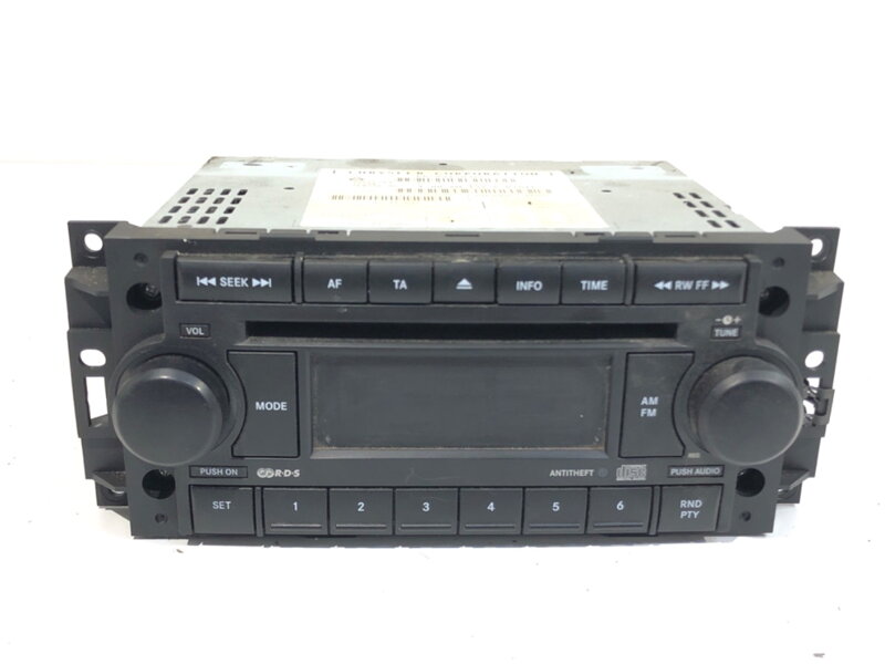 RÁDIO DODGE CALIBER 2006 - 2022 P05091509AG RÁDIO DODGE CALIBER 2006 - 2022 P05091509AG