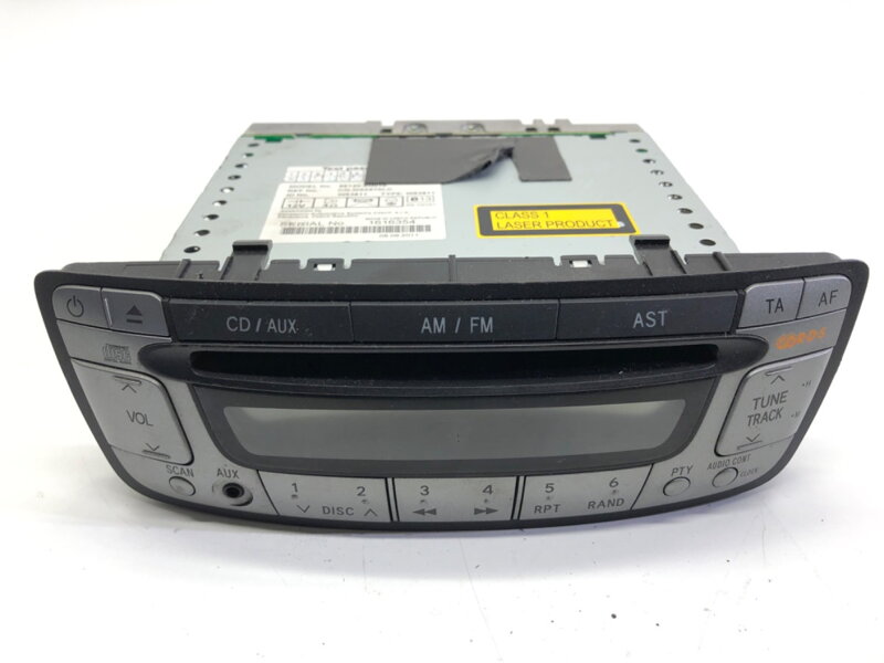 RÁDIO CITROEN C1 (PM_, PN_) 2005 - 2014 86120-0H010 RÁDIO CITROEN C1 (PM_, PN_) 2005 - 2014 86120-0H010