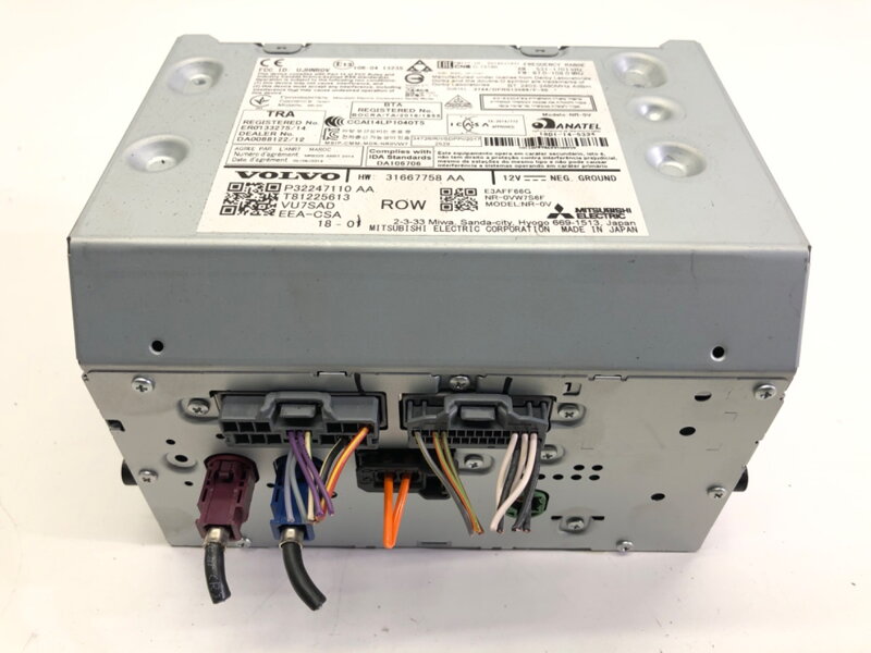 RÁDIO VOLVO V90 II KOMBI (235, 236) 2016 - 2022 P32247110AA RÁDIO VOLVO V90 II KOMBI (235, 236) 2016 - 2022 P32247110AA