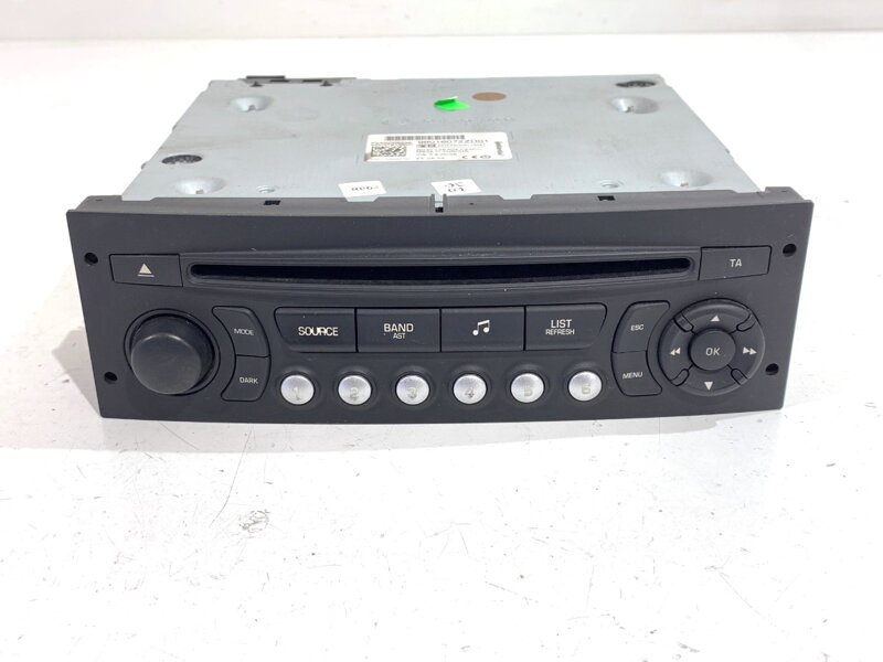 Rádio Citroen C5 III Break (RW_) 2008 - 2022 98016072ZD