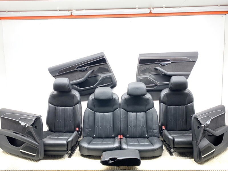 Sedadlá lavica / sedačka tapacíry sada Audi A8 D5 (4N2, 4N8) 2017 - 2022