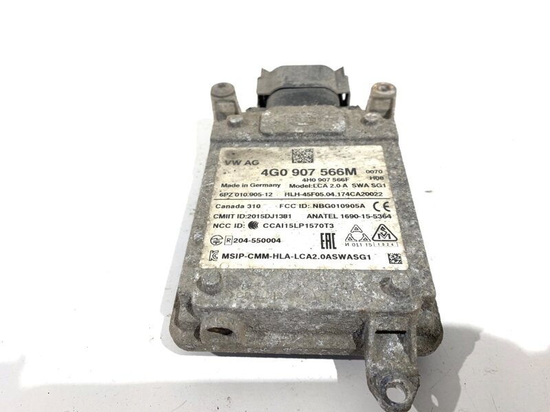 Radar asistent jazdného pruhu Audi A6 C7 Avant (4G5, 4GD) 2011 - 2018 4G0907566M