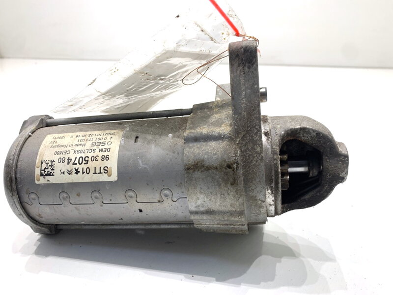 Štartér Opel Corsa F 2019 - 2022 9830507480