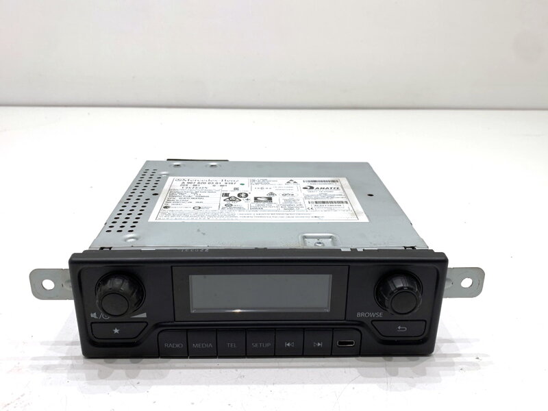 Rádio Mercedes-benz Sprinter 3 , 5-T Tourer BUS (B907) 2018 - 2022 A9078200301