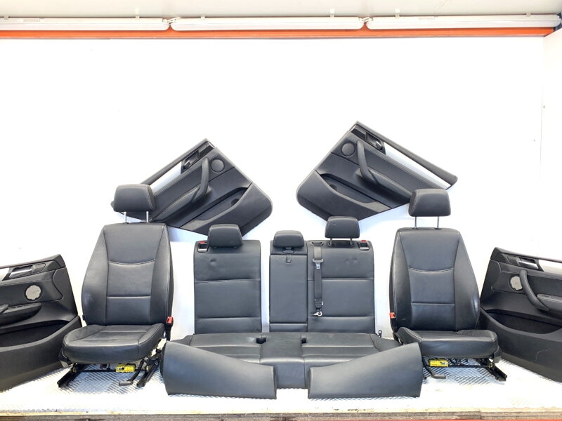 Sedadlá lavica / sedačka tapacíry sada BMW X3 (F25) 2010 - 2017