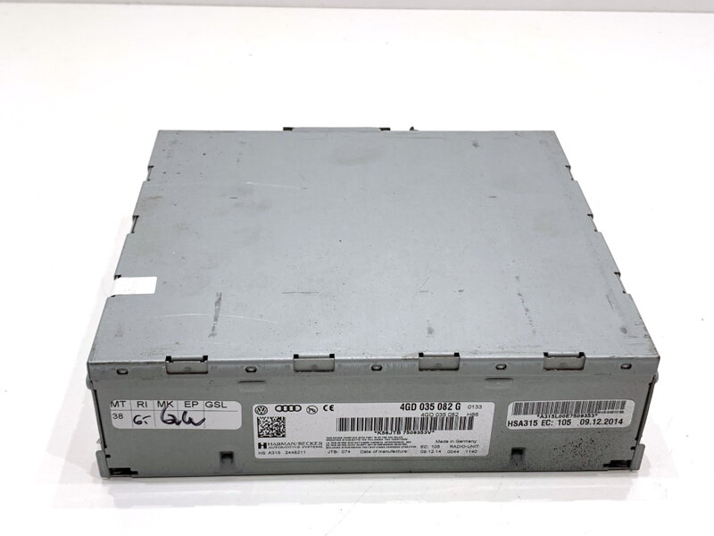 Čítačka navigácie Audi A8 D4 (4H2, 4H8, 4HC, 4HL) 2009 - 2018 4G0035082G