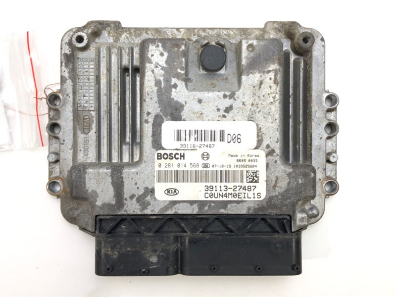 Riadiaca jednotka motora KIA Carens III (MPV) (UN) 2006 - 2022 0281014568 39113-27487