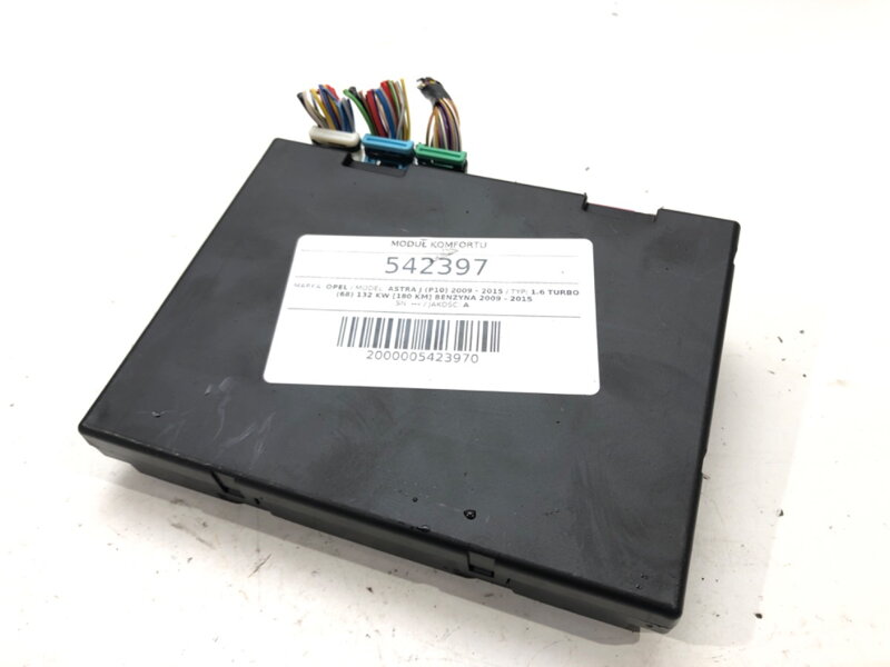 Modul komfortu Opel Astra J (P10) 2009 - 2015 13579056