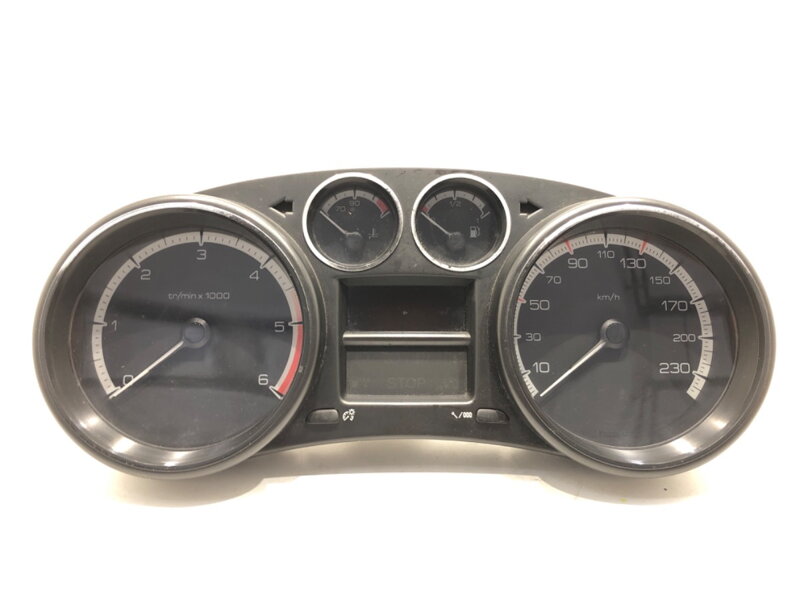Tachometer budíky Peugeot 308 I (4A_, 4C_) 2007 - 2016 9665107480