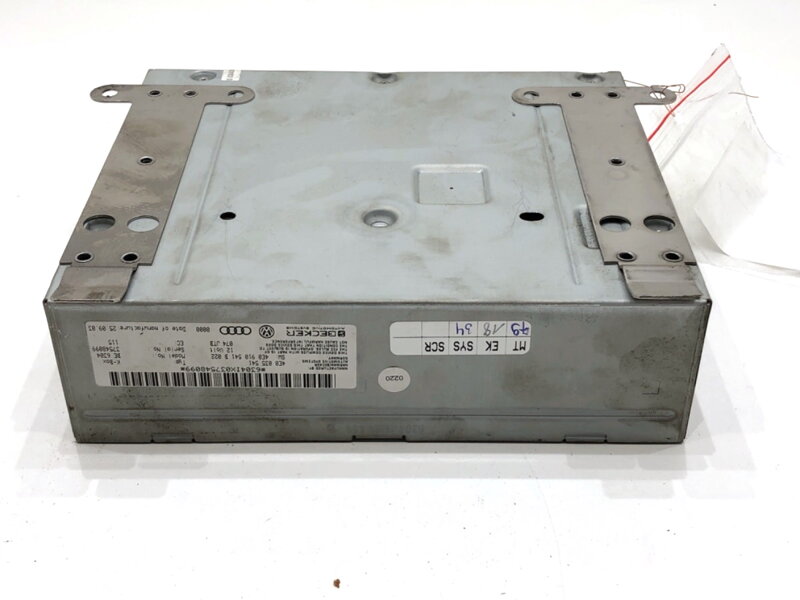 Rádio Audi A8 D3 (4E2, 4E8) 2002 - 2010 4E0035541 4E0910541B