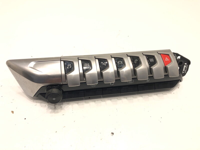 Panel ovládania ventilácie Peugeot 3008 SUV (MC_, MR_, MJ_, M4_) 2016 - 2022 98249153DX