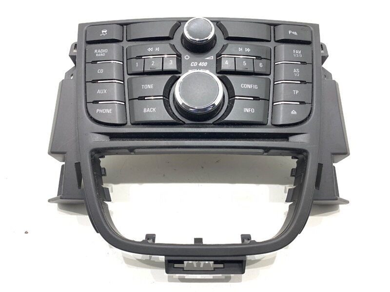 Panel ovládania rádia Opel Astra J (P10) 2009 - 2015 13346050