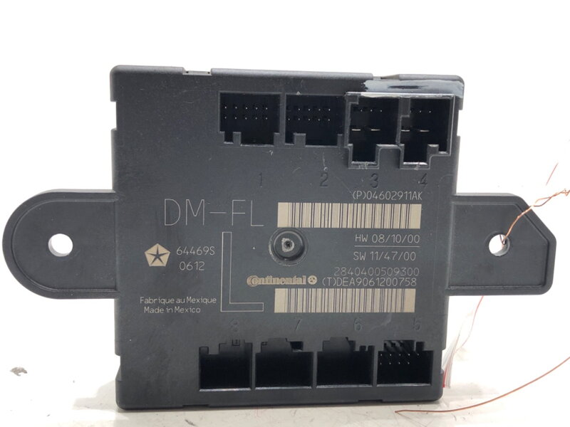 Modul dvere predné ľavé Jeep Grand Cherokee IV (WK, WK2) 2010 - 2022 04602911AK