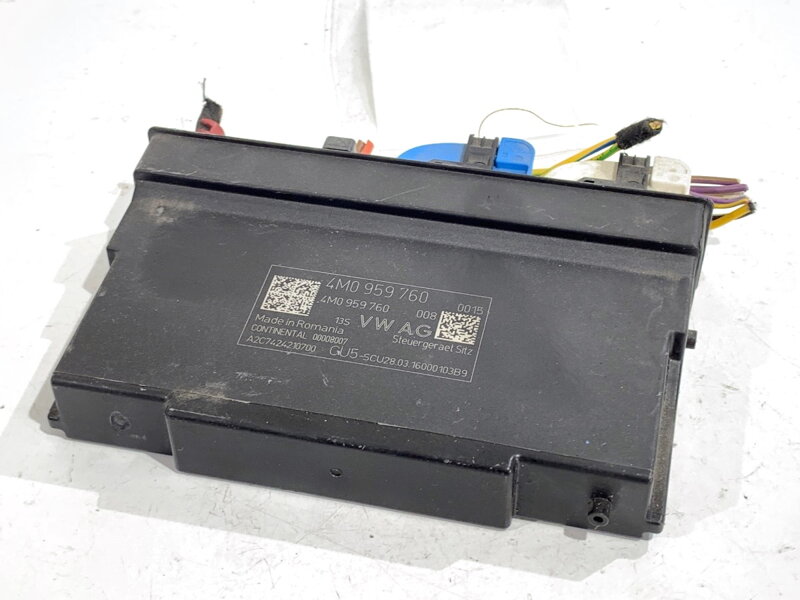 Modul pamäte sedadla Audi A4 B9 Avant (8W5, 8WD) 2015 - 2025 4M0959760