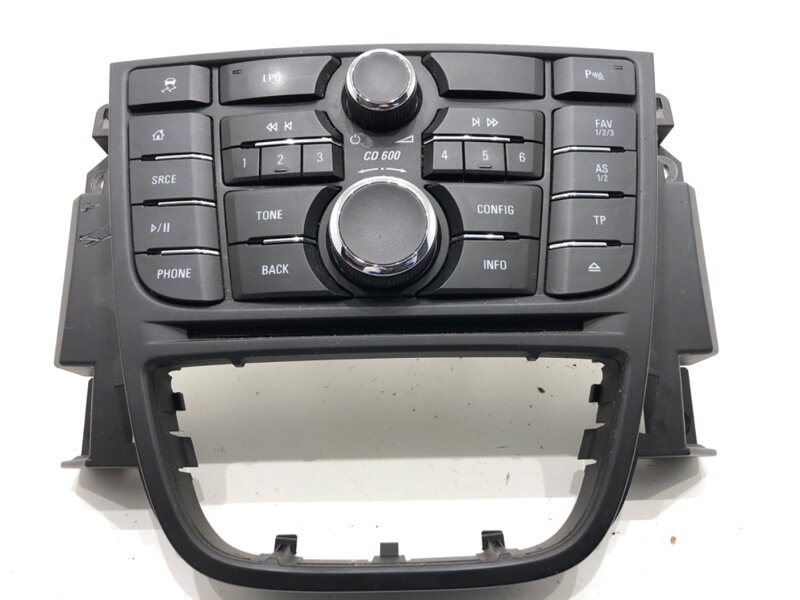 Panel ovládania rádia Opel Meriva B (MPV) (S10) 2010 - 2017 13409864