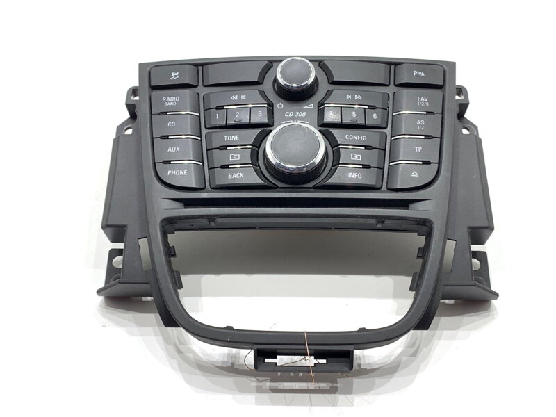 Panel ovládania rádia Opel Astra J (P10) 2009 - 2015 13360090